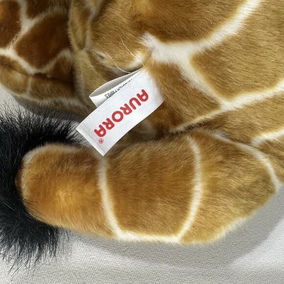 Aurora World Large Giraffe Plush Stuffed Animal Toy Zoo decor
